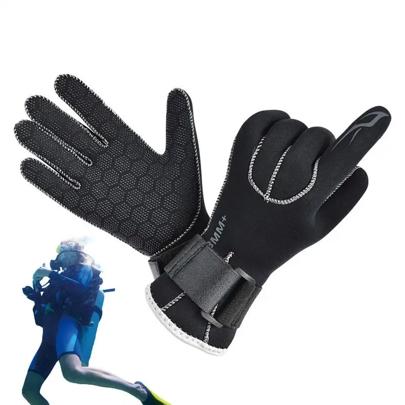 Rękawice do łowiectwa podwodnego Rękawice wędkarskie Antypoślizgowe wodoodporne rękawice Rękawice do pływania Sprzęt do nurkowania Sprzęt do nurkowania