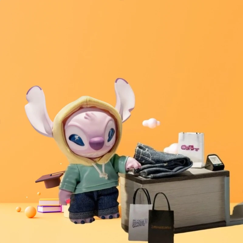 

Новая уличная серия Stitch Gen Z, слепая коробка, куклы, милая сумка, подвески, модная игрушка, стежка, загадочная коробка, подарки