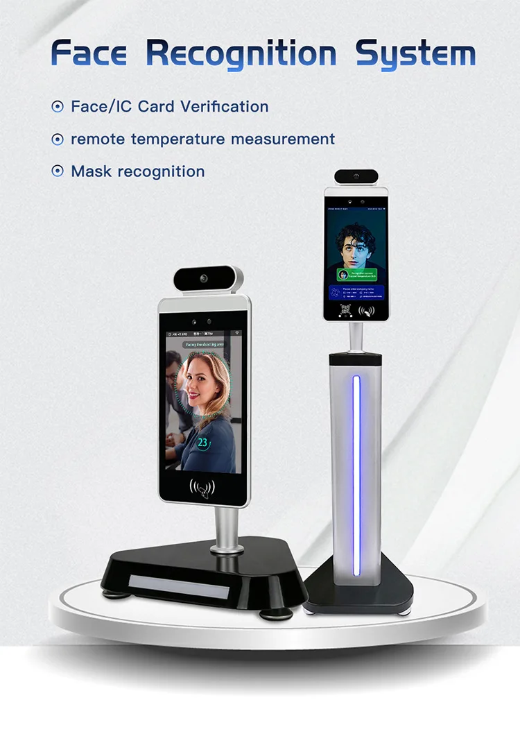 Controlador de puerta de gestión de visitantes Android, dispositivos faciales, productos biométricos Ai, sistema de Control de acceso de reconocimiento facial