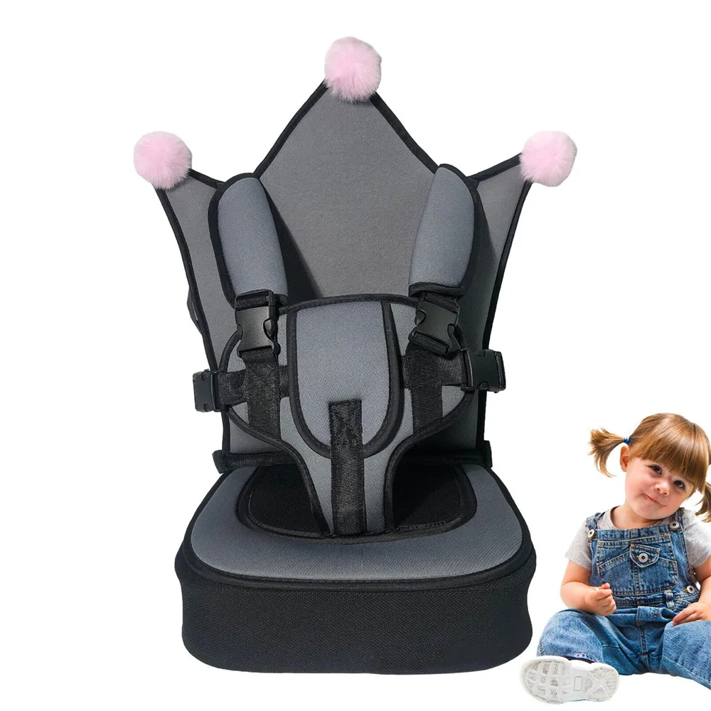 Portable Child Seat Mat For Kids Breathable Chairs Mats Baby Car Seat Cushion Adjustable Stroller Seat Pad 70x25cm