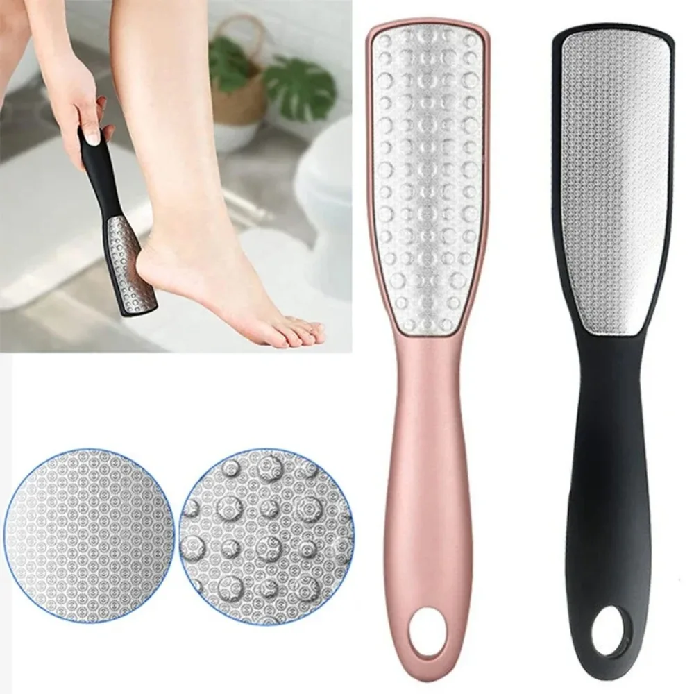 

Stainless Steel Double Sided Foot File Foot Rasp Dead Skin Callus Remover Heel Scratcher Professional Pedicure Foot Care Tools