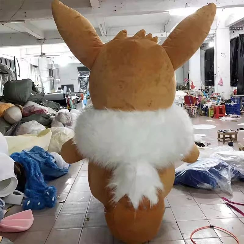 ポケモンインフレータブルピカチュウマスコットコスチュームフレアオンイーブイ爆破ウォーキングドール服広告ハロウィンクリスマスパーティードレス