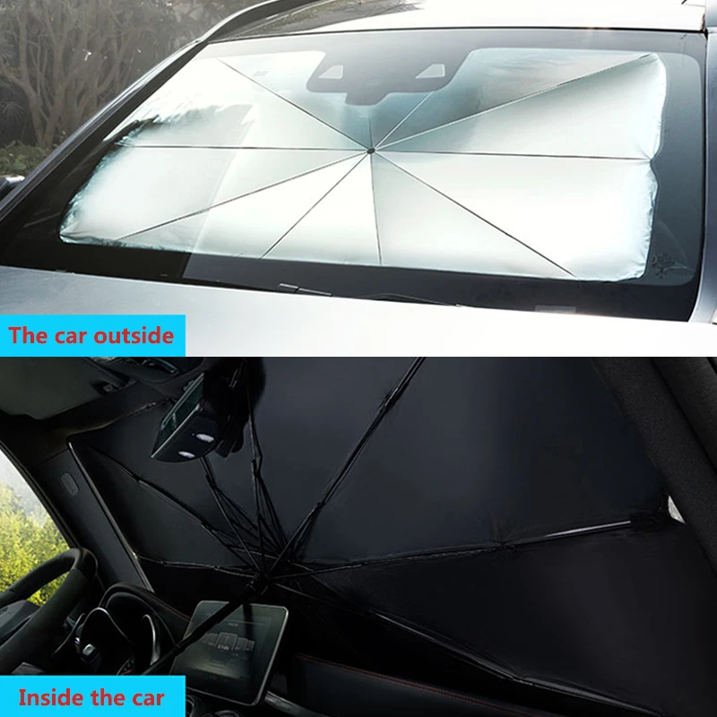 

Car Sun Shade Cover Auto Sunshade Covers Interior Winscreen Front Windshield Sun UV Protector Windscreen Parasol Car Sunshade