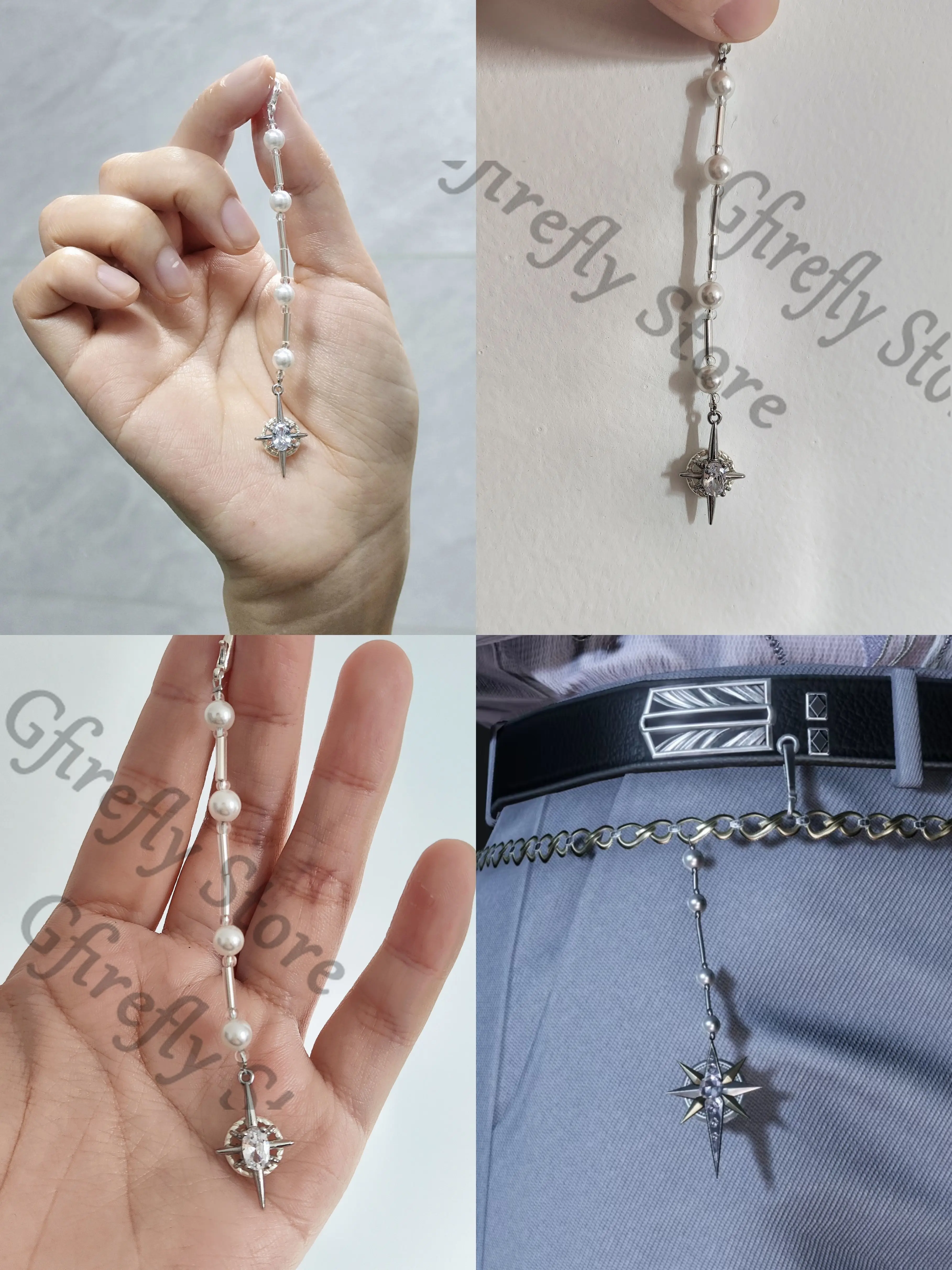 

Love and Deepspace Souvenir Pendant Colleagues Anime Decoration Waist Chain Accessory Xavier Exquisite Decorate Keychain Gift