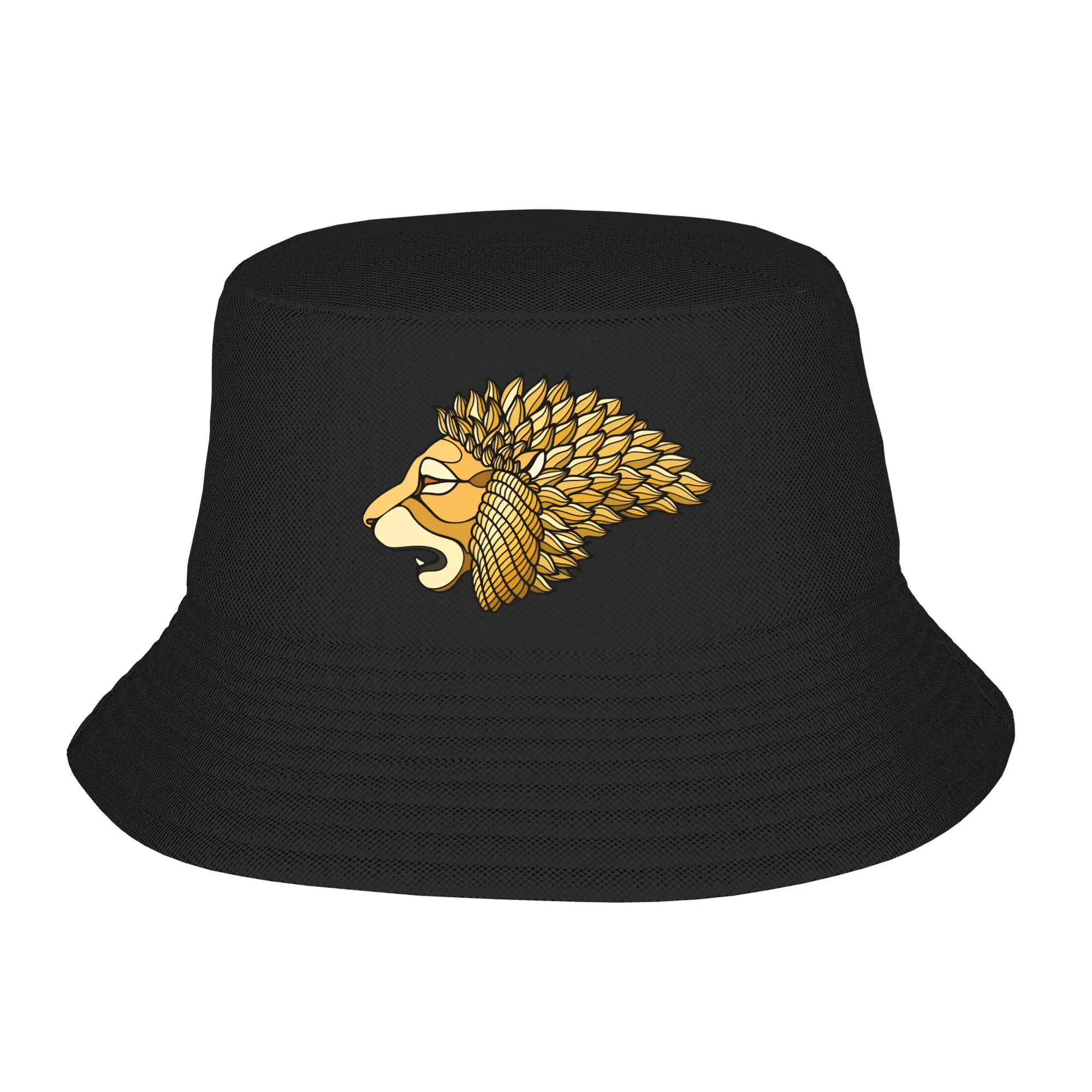 Men Women Kawaii Assyria Assyrian  Bucket Hats Merch  Bob Hat For Picnic Headwear Lightweight