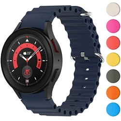 Ocean Strap For Samsung Galaxy Watch 4 classic 42mm 46mm correa Sport Silicone Bracelet Galaxy Watch 5 4 44mm 40 mm 5 pro 45mm