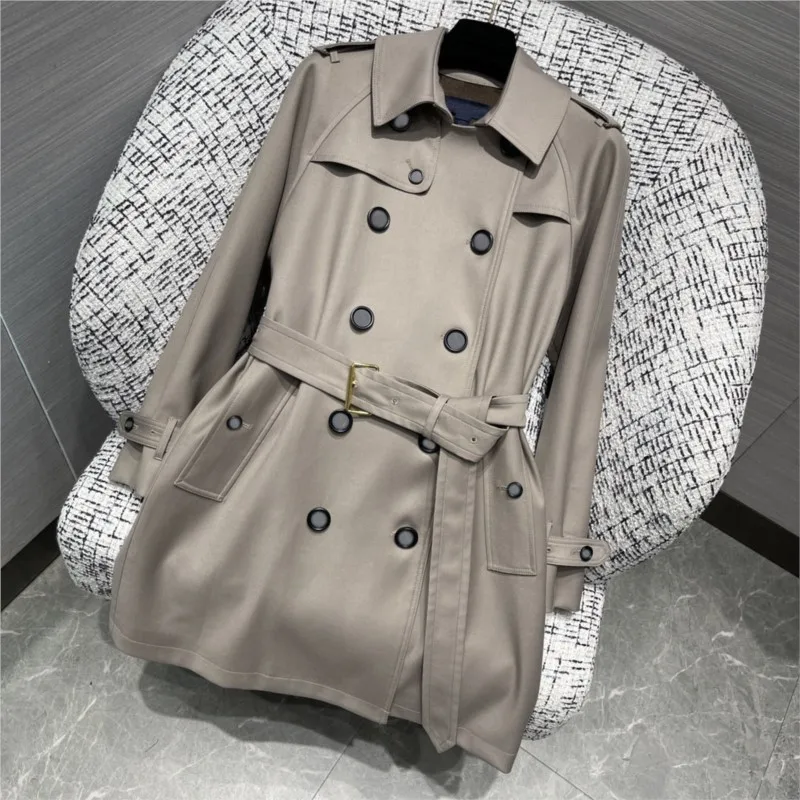 

2024 Women's Clothing Goddess standard silhouette trench coat No.16