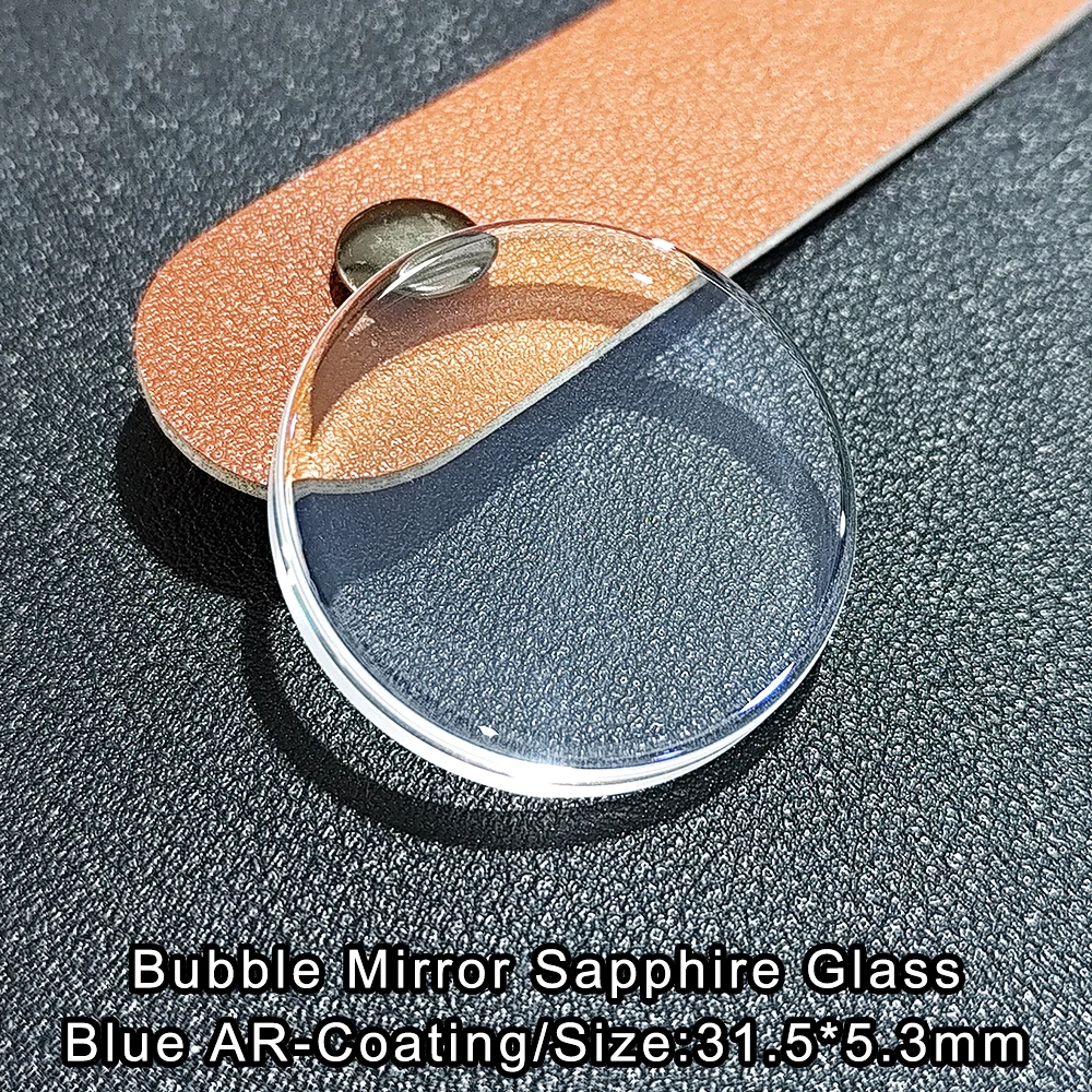 

31,5*5,3 мм пузырьковое зеркало, сапфировое стекло, синее/красное/прозрачное AR-покрытие, пузырьковое зеркало, сапфировое стекло, 31,5*5,3 мм, сапфировое стекло