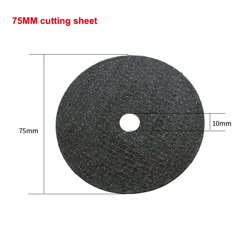 (YY)7Pcs 2025 New 75mm Cutting Disc For Hole Angle 10mm Circular Saw Blade Sander Sanding Tool