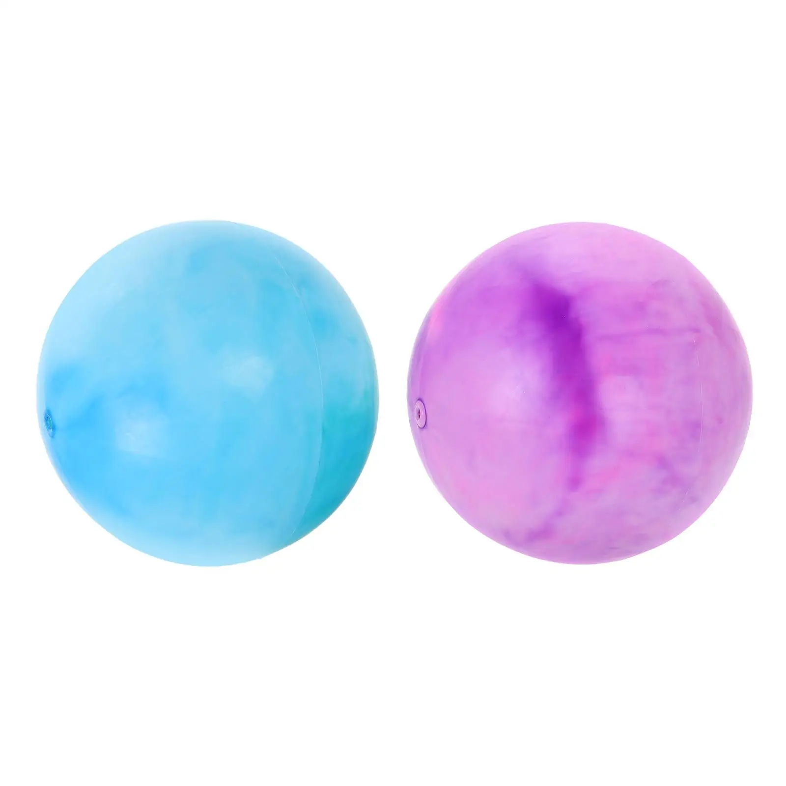 

2 Pcs Inflatable Racket Ball Beach Balls for Pool Decorations Exercise Equipment Fitness Bulk