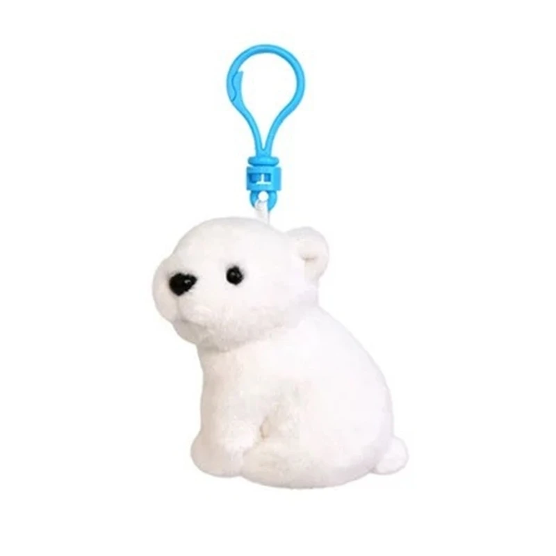 LLavero peluche Animal marino suave para niños y adultos, llavero juguete cómodo, colgante bolso muñeca con