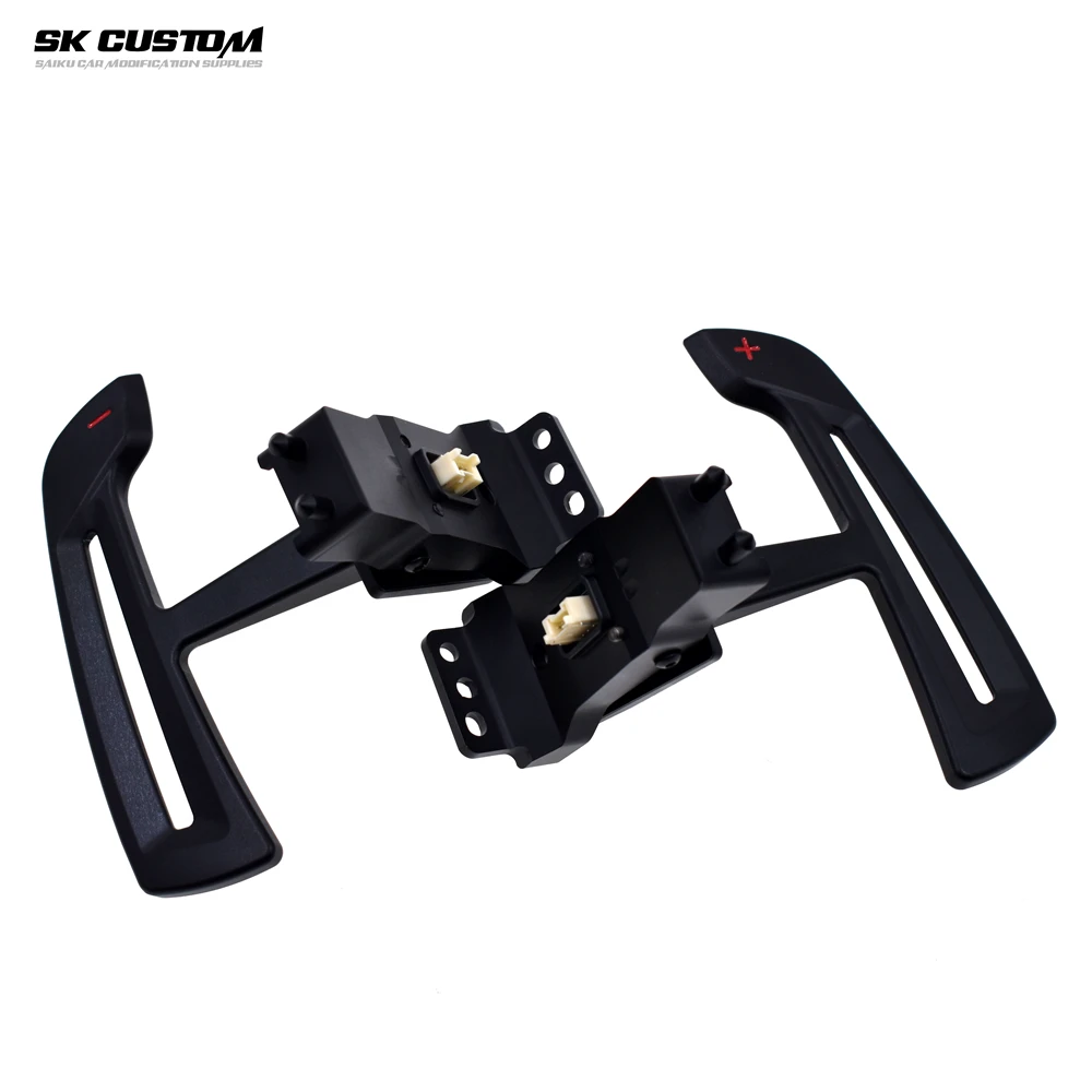 Für Porsche 718 Cayman GT4 991 GT3RS Panamera 971 911 982 958 Lenkrad Schaltwippen Magnetische Aluminium-Legierung Schaltpaddles – Detail 6
