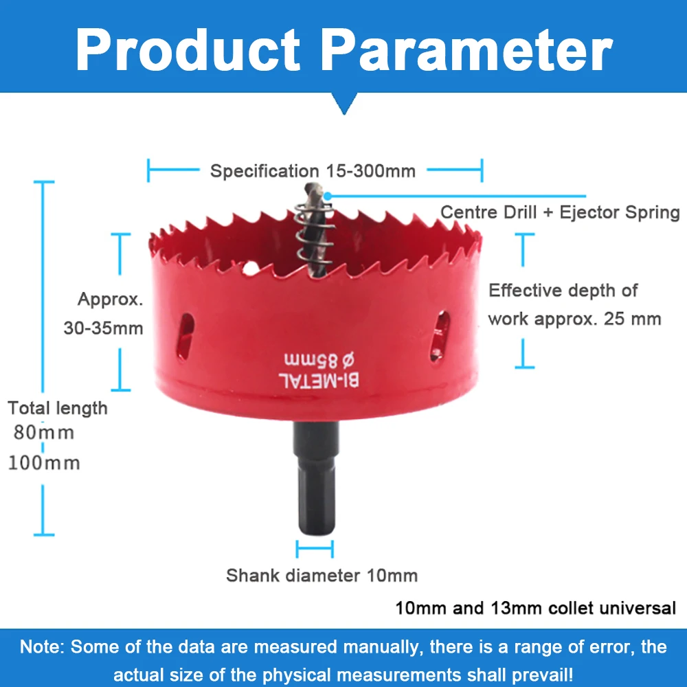 15-300 مللي متر هول المنشار مجموعة M42 عالية السرعة الصلب مثقاب الحفر تاج للمعادن سبائك الفولاذ المقاوم للصدأ البلاستيك أدوات قطع الخشب #3