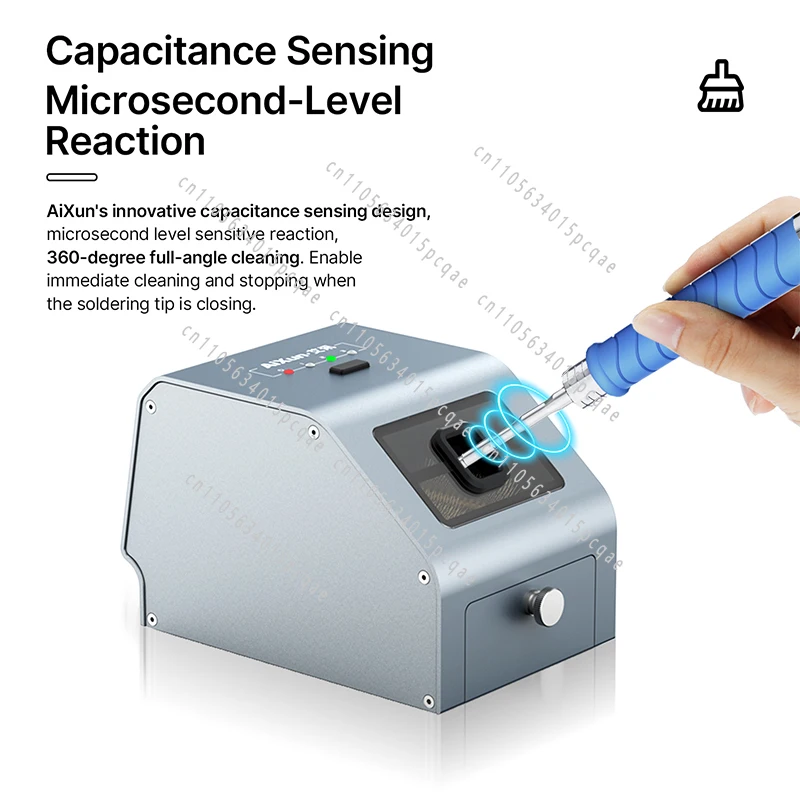 CM30 Soldering Iron Tip Cleaning Tool for C210 C115 C245 T12 Soldering Head Automatic Detinning Cleaning Machine Tools