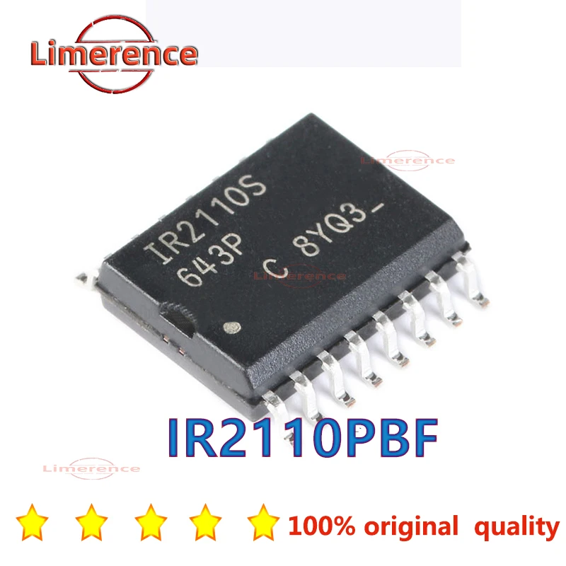 Circuito Integrado IR2110 IR2110PBF SOP16, Nuevo y Original, Componente Electrónico, Chip de Control de Potencia 2110
