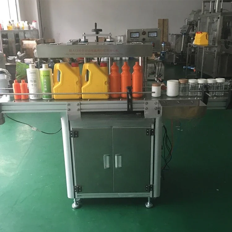 Automatic electromagnetic induction aluminum foil sealing machine
