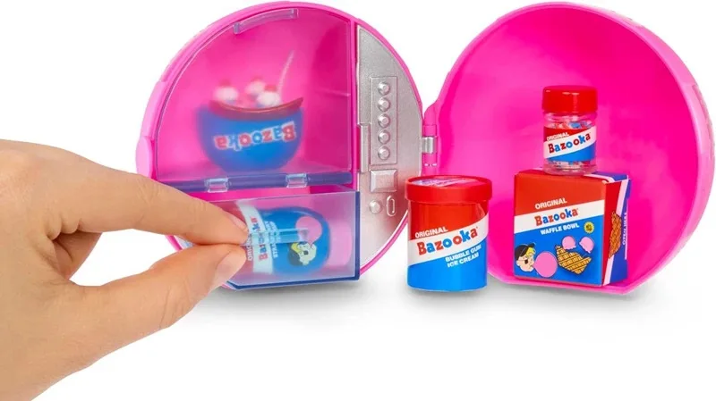 MGA Miniverse ألعاب كروية صغيرة أعمى هالوين الغذاء اللعب منزل لعبة العلامة التجارية وجبات خفيفة صندوق غامض صغير الديكور الاطفال ألعاب مخصصة هدية