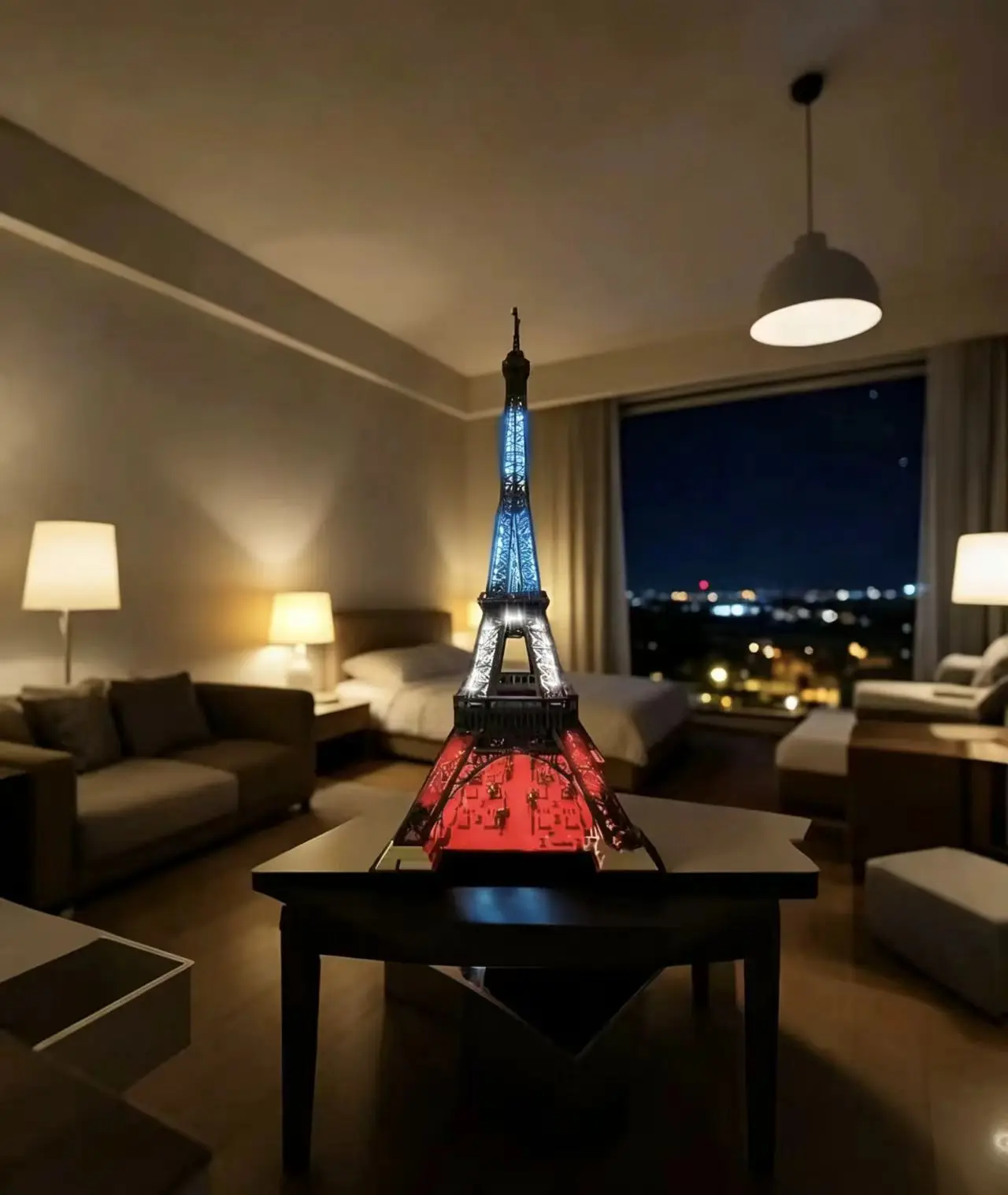 2026 in stock home decoration Eiffel Tower 10001 tower model ornaments suitable as birthday gifts image 3