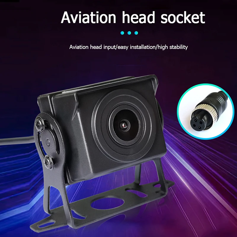 Truck Bus Rear View Rear Auxiliary Camera HD AHD Fisheye Lens170°Wide Angle Waterproof Night Vision