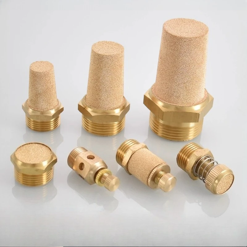 

Адаптировано для M5 1/8 "1/4" 3/8 "1/2" пневматический латунный глушитель BSL глушители фитинг фильтр шумоподавитель разъем Coppe