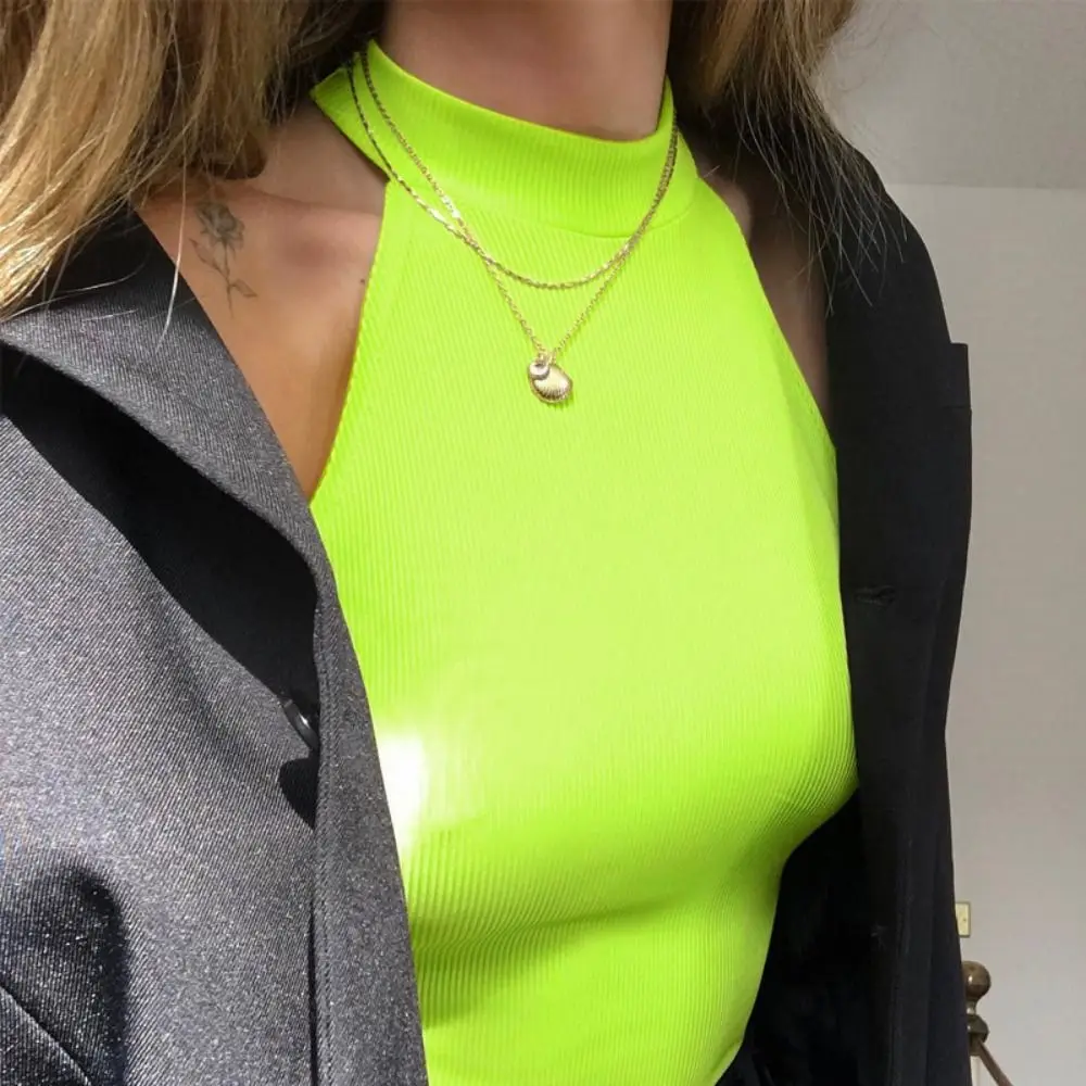 

Y2k Clothes Solid Color Women's Bodysuit Sleeveless High Leg Bodycon Bodysuit O-neck Slim Fit Sleeveless Top Rave Outfit