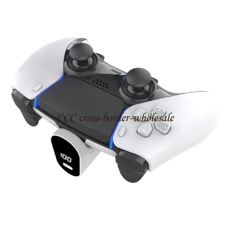 L41F แบตเตอรี่ภายนอก 2,000mAh สำหรับการแสดงผลการแสดงเกม P5 Game Controller Visual Power Display