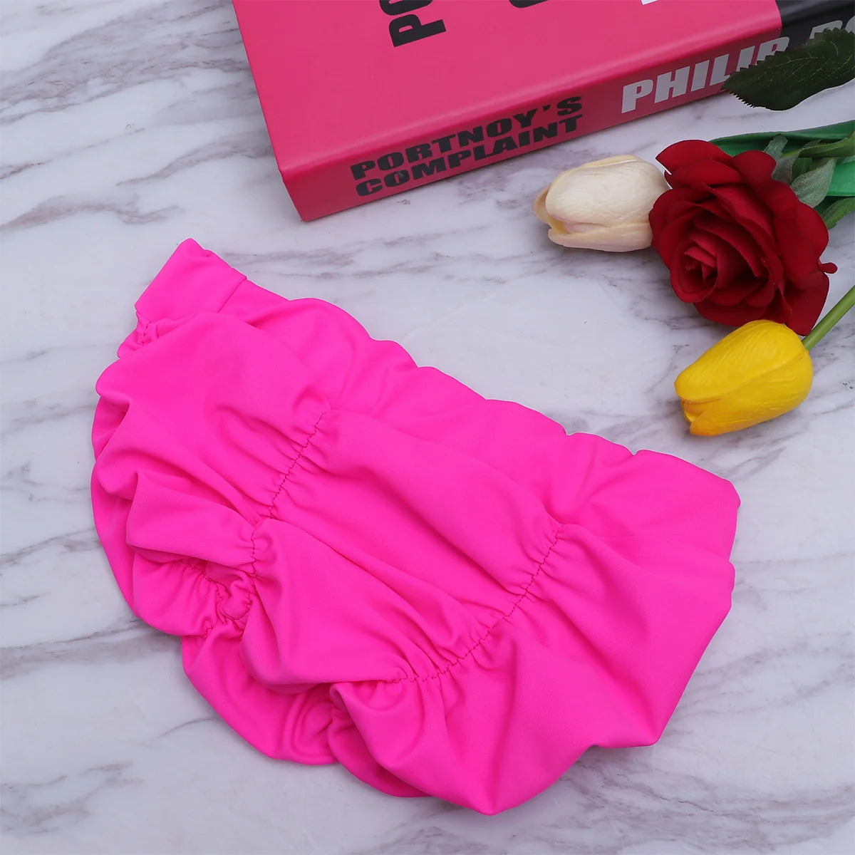 

Pleated Swimming Cap Water Caps for Women Adult Accessories Fashion Pool Hair Protector Ladies