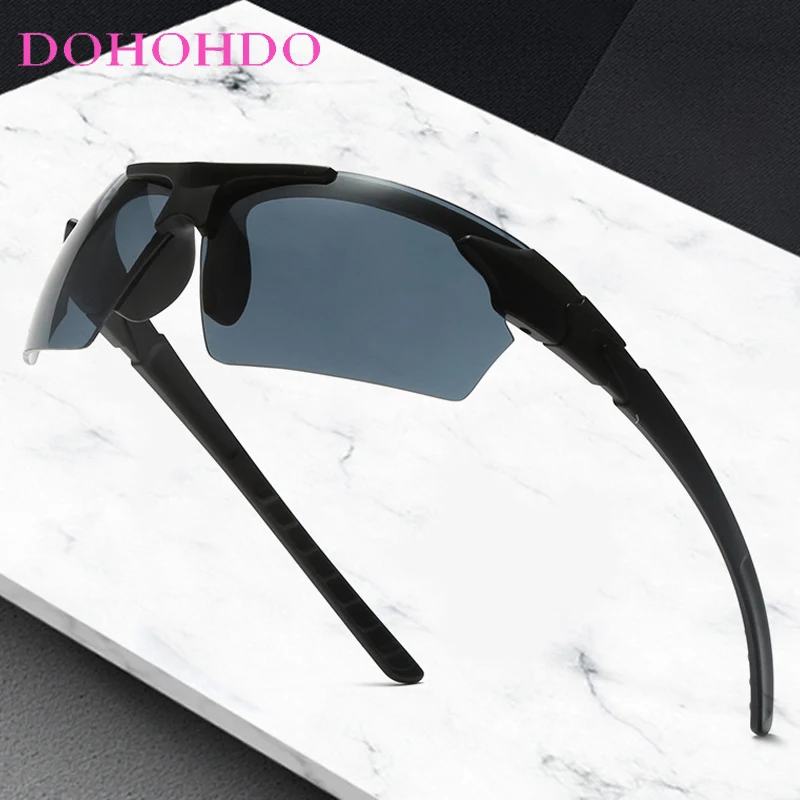 

Vintage Rimless Sunglasses Man Women Trendy Brand Designer Eyewear Driving Outdoor Sports Cycling Travel Windproof Goggles UV400