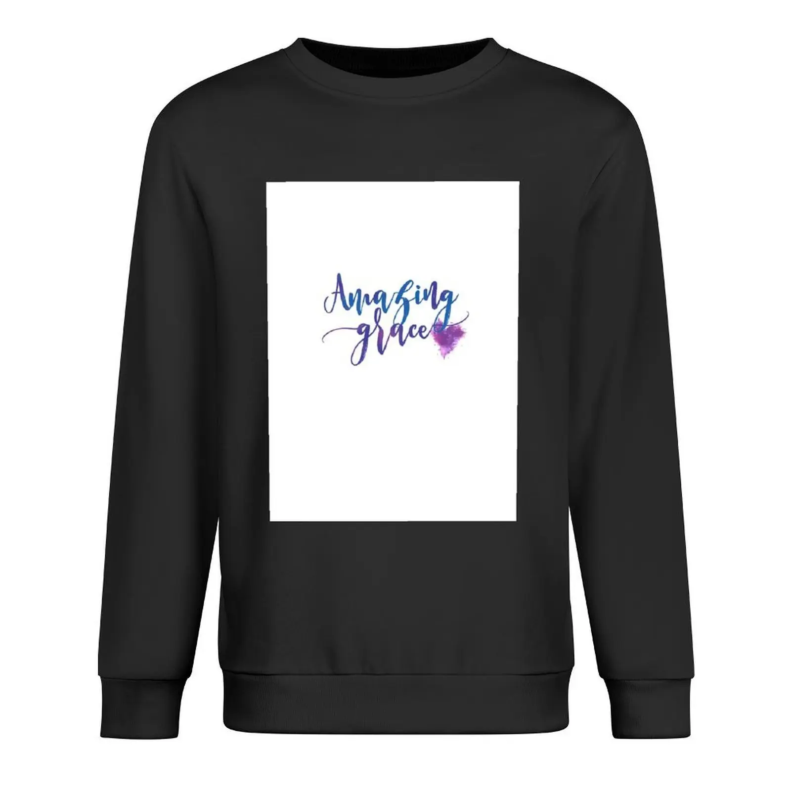 

Amazing Grace - Inspirational Christian Message by Christian Women Who Love Jesus Pullover men clothing sweatshirt for men
