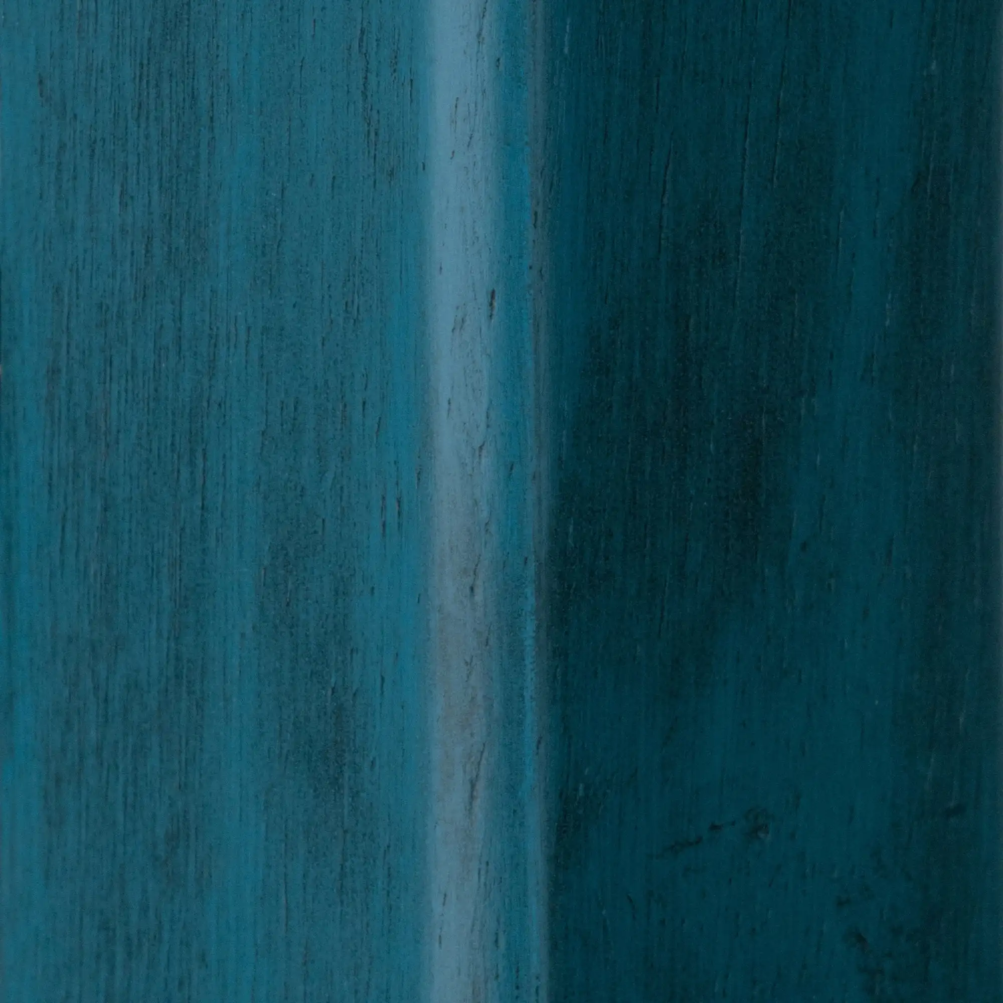 24" Counter Height Stool Kitchen Backless Rustic Teal & Walnut Finish Wood Bar Chair