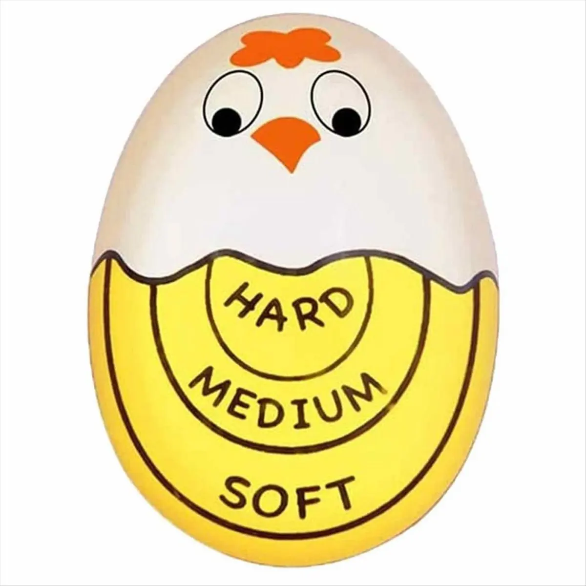 ABPP Innovative Egg Timer Know the Doneness Level At A Glance Made of Safe Material No Need to Charge or Use Batteries A