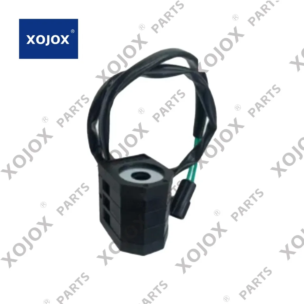 

XOJOX Solenoid Valve Coil 2519-9008 for Doosan Daewoo Komatsu Excavator Solar 130W-III