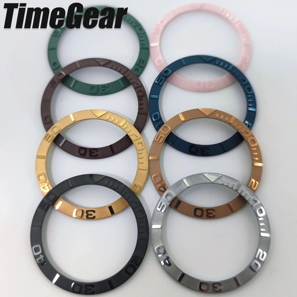 38mm*30,6mm Abgeschrägte SUB Keramik-Lünetteneinlage Passend für SKX007 SKX009 SKX011 SRPD Uhrengehäuse Herren-Uhrengehäuse Modifikationsteile