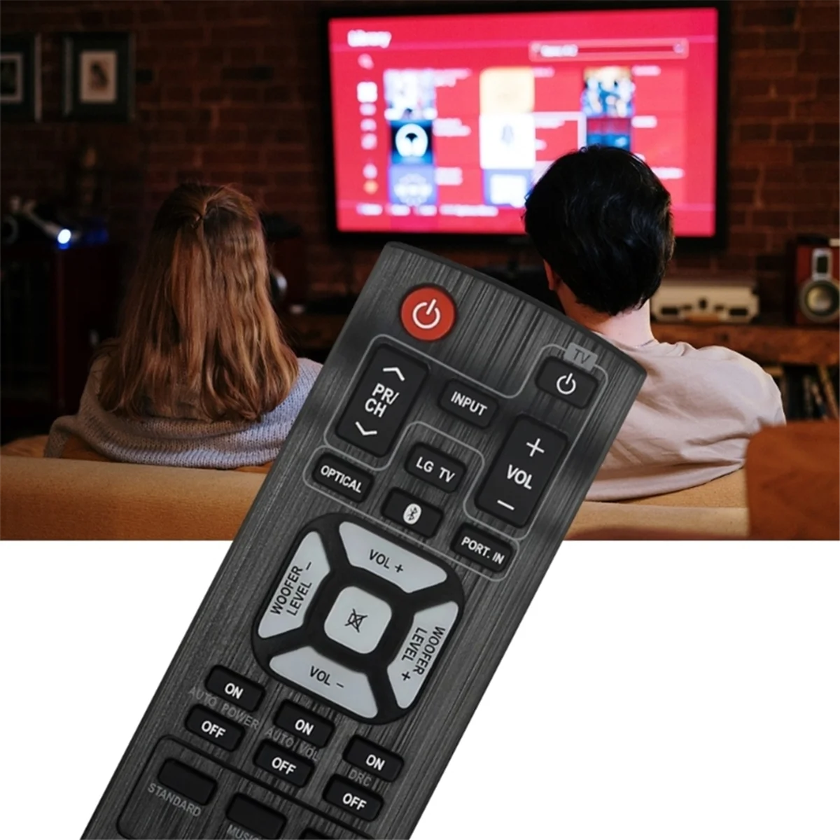 Remote Control Pengganti SEMOIC untuk Soundbar untuk Model NB2540, NB2540A, COV 30748164 , PENUTUP 30748128