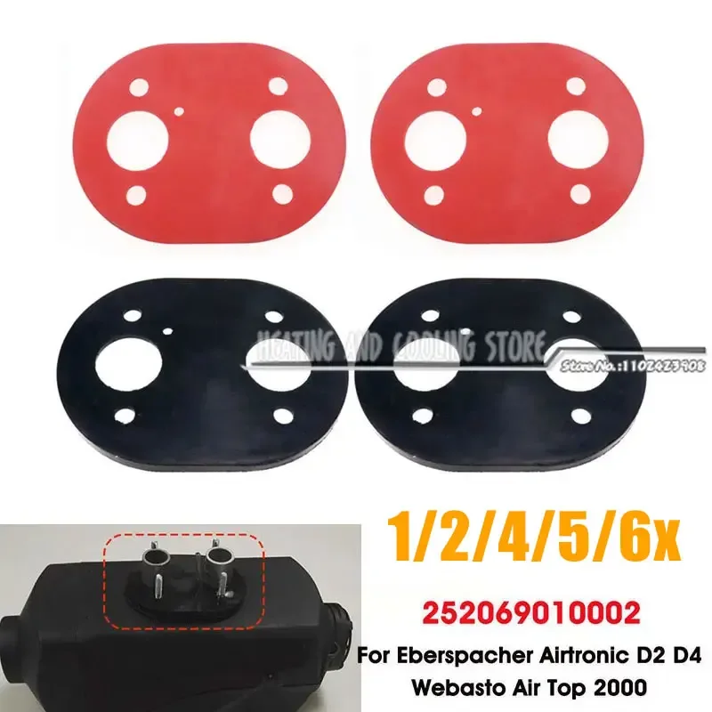 1/2/4/5/6pcs/lot Diesel Air Heater Mount Rubber Kits  252069010002 For Eberspacher Airtronic D2 D4 Webasto Air Top 2000/S/ST