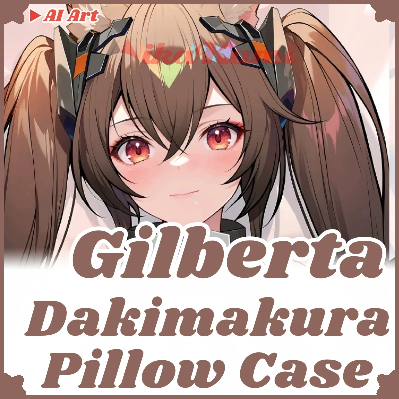 Gilberta Dakimakura Arknights Endfield Pillowcase Full Body Hugging Pillow Case Cushion Cover Home Bedding Decor Gift Xmas SHM