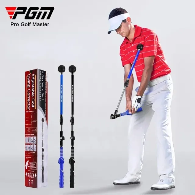 PGM Golf Swing Trainer Składany trener korekcji Regulowany kąt długości Dla początkujących Dostępny z lewą prawą ręką HGB023