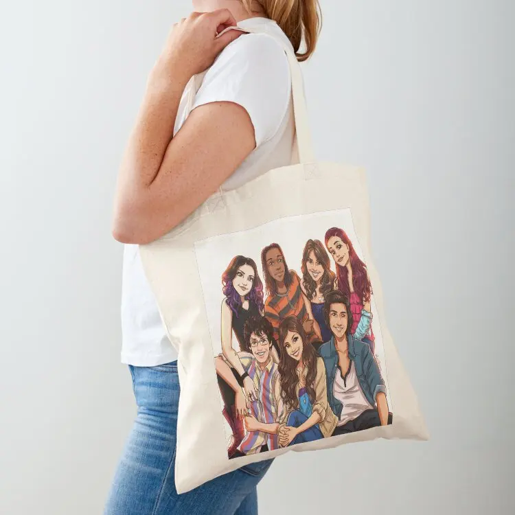 

Victorious Cast Tote Bag canvas tote bag shopper bag women Handbags women canvas tote bags