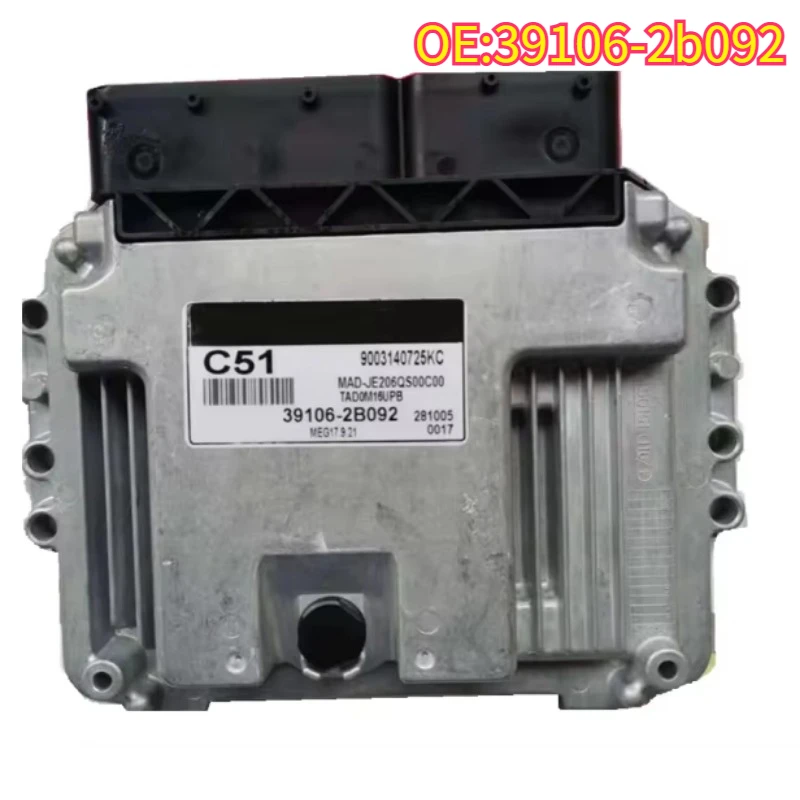 

For 39106-2b092 Ecu Motor Computer Board Elektronische Besturingseenheid 9003140725Kc Voor Hyundai Meg17.9.21 C51