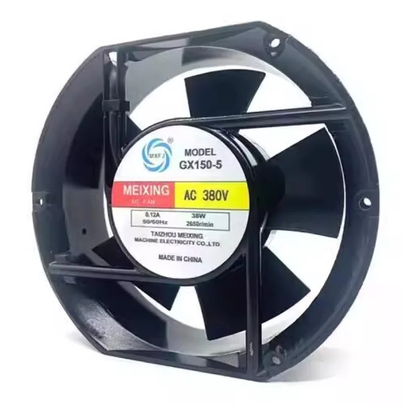 

Y 1PCS GX150-5 17251 AC380V 0.12A 38W 17CM Cabinet Cooling Fan