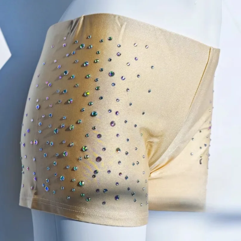 

Belly Dance Safety Shorts Drill Heavy Industry Women's Dance Clothing Practice Bottoms High-end Performance Leggings Underpants
