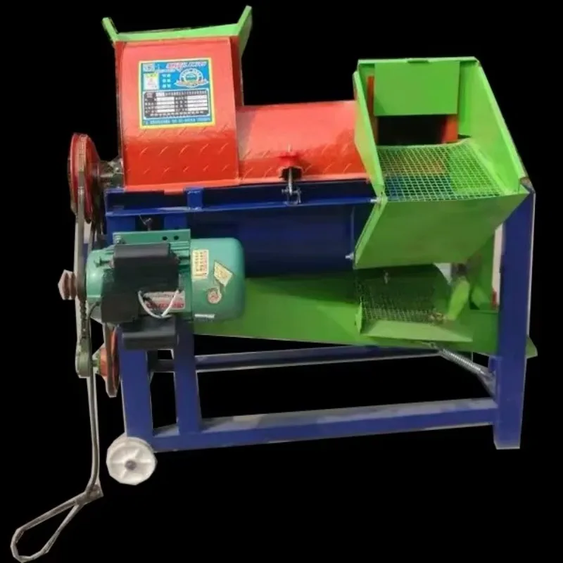 2025年式工場用小型電動トウモロコシ脱穀機、トウモロコシ脱穀機、多機能穀物ソルガムトウモロコシ脱穀機