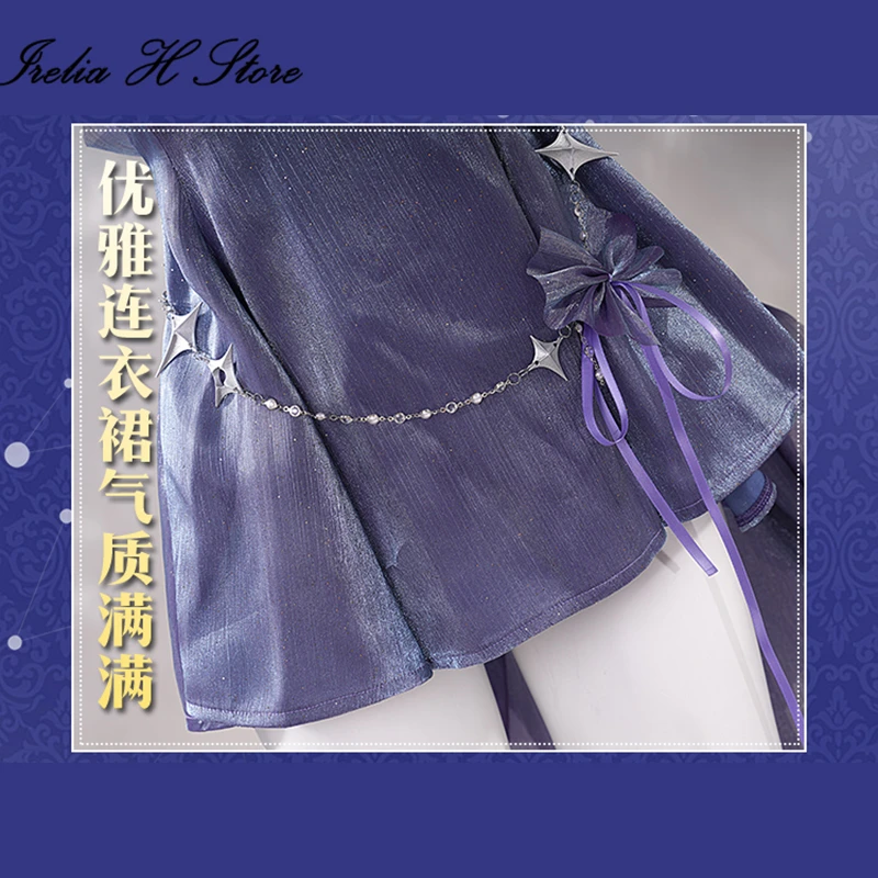 Irelia H Ni Ayanami Rei KKE คอสเพลย์เครื่องแต่งกายสําหรับสตรีชุดราตรีหญิง