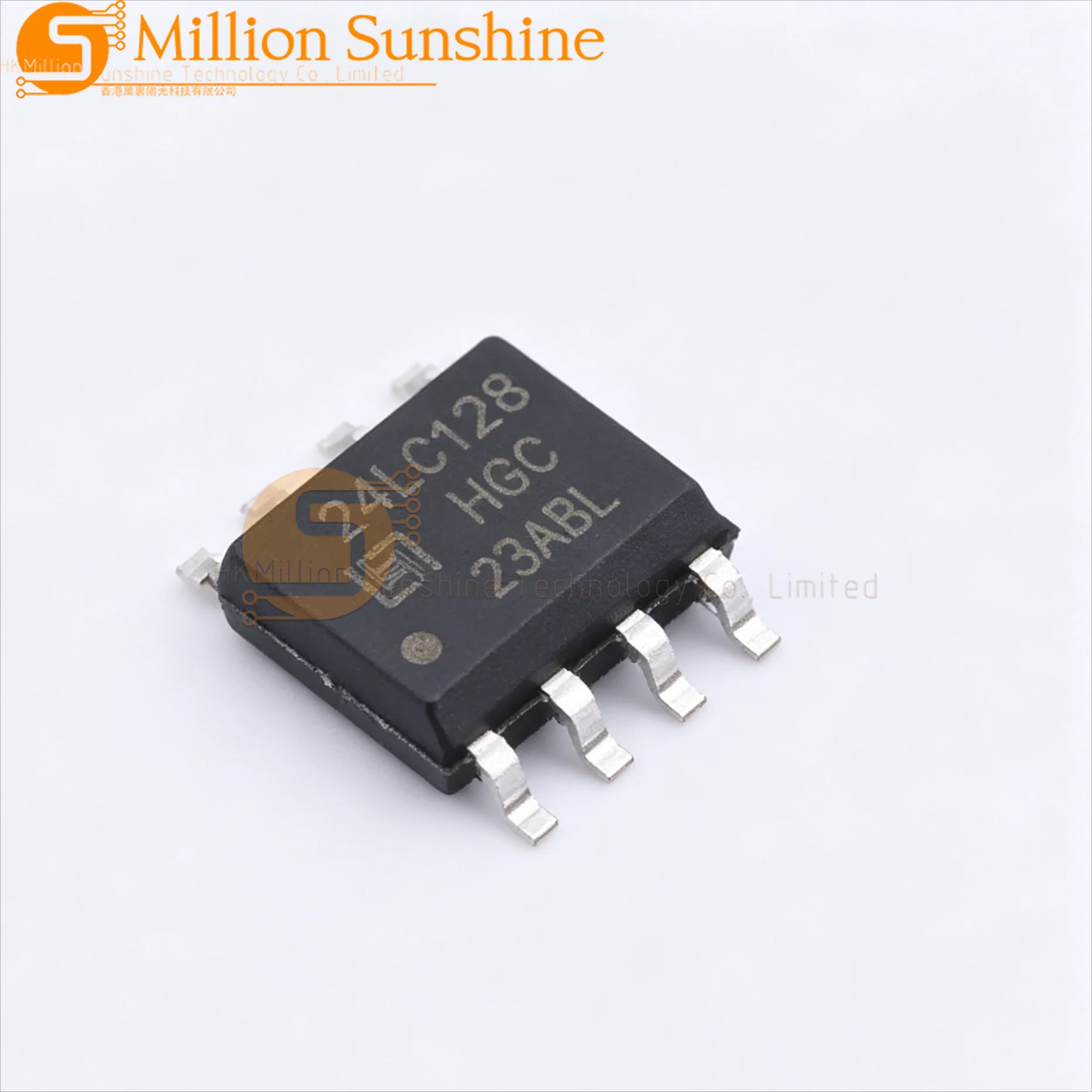 50pcs HX24LC128BDRG SOP-8 I2C 128Kbit 1MHz HX24LC128B/256B EEPROM Memory Chip New Original