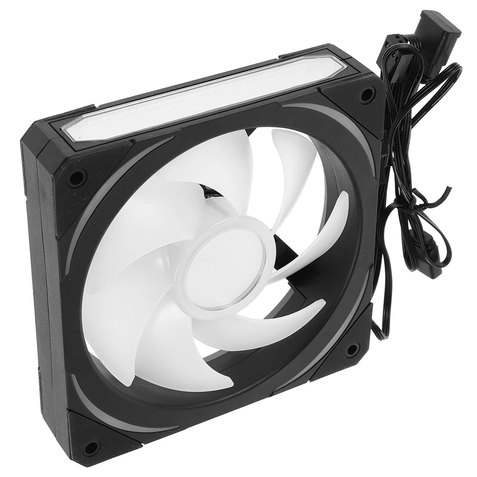 

Argb Case Fan V120 Curved Mirror 12 Cm Silent Desktop Cooling Cooler Rgb Lighting Effects Pc Fans Small Cooling Fan