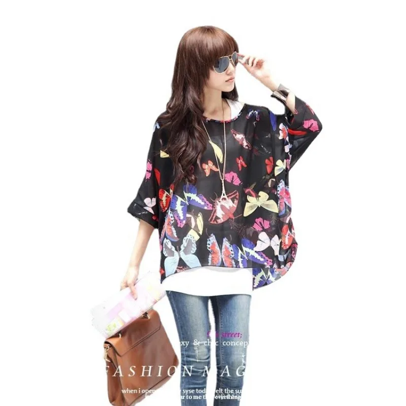 المرأة العصرية نمط جديد تقسم جولة الرقبة الشيفون شاطئ البحر Vaion الشمس الملابس بيكيني التستر