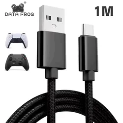 DATA FROG 1M Charging Cable For PS5 10FT High Speed USB Type C Data Charging Cable for Xbox Series/Phone