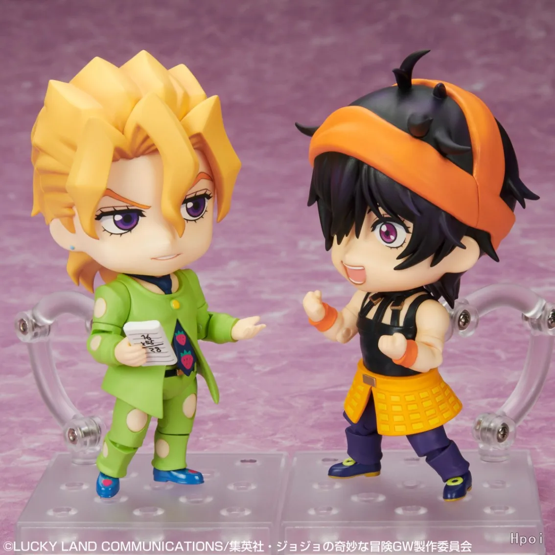 10cm Jojo Bizarre Adventure Figure #1684 Narancia Ghirga #1685 Pannacotta Fugo Anime Cute Action Figures PVC Model Toys Gifts