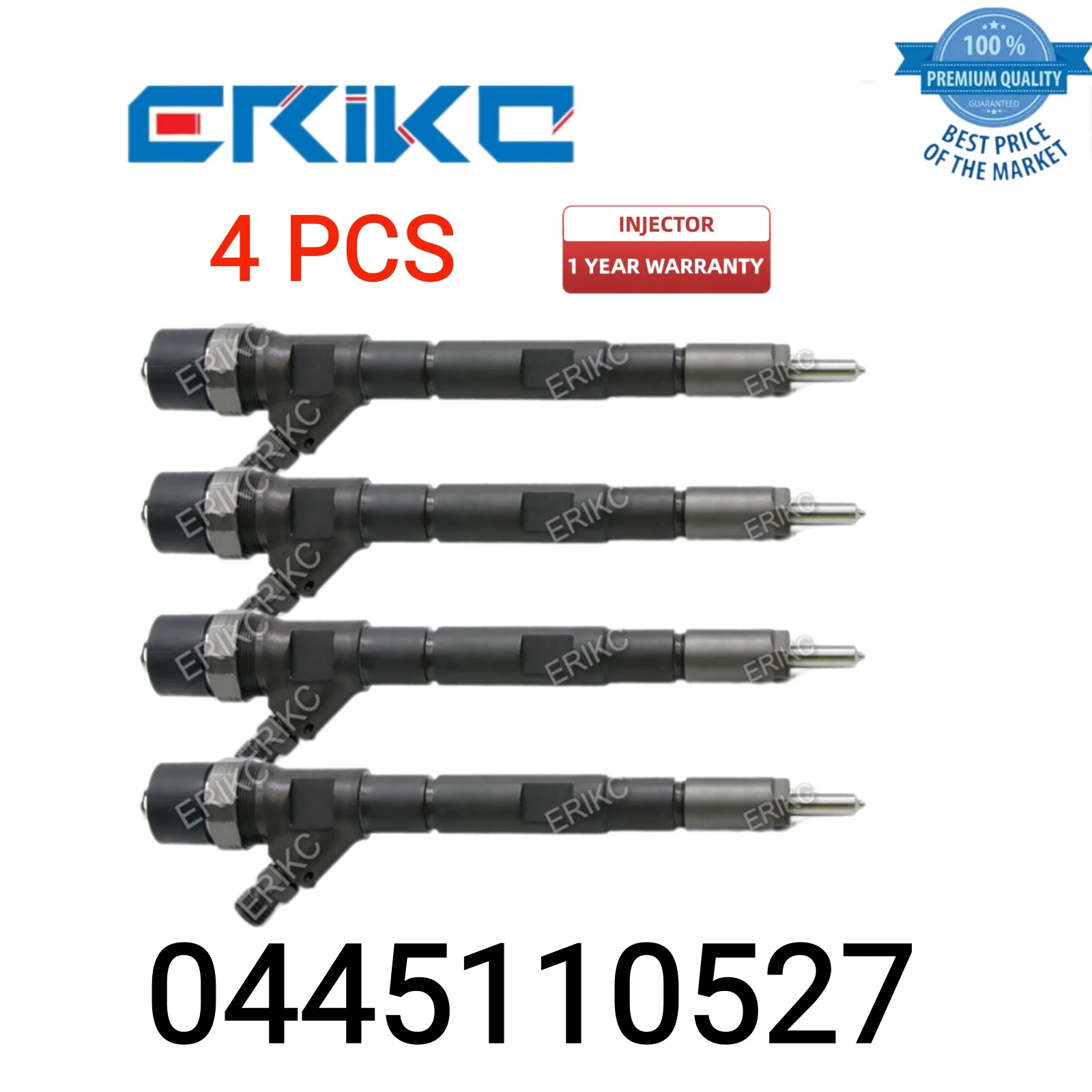 

4 PCS 0445110527 Nozzle Injector 0 445 110 527 Auto Engine Fuel Injector 0445 110 527 Original Injector Common Rail Injector