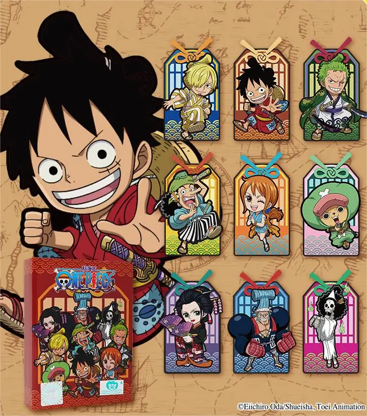 New KAYOU Onepiece Badge Stickers Refrigerator Stickers Luffy Decorative Stickers Cute Joba Handbill Stickers Cartoon Character